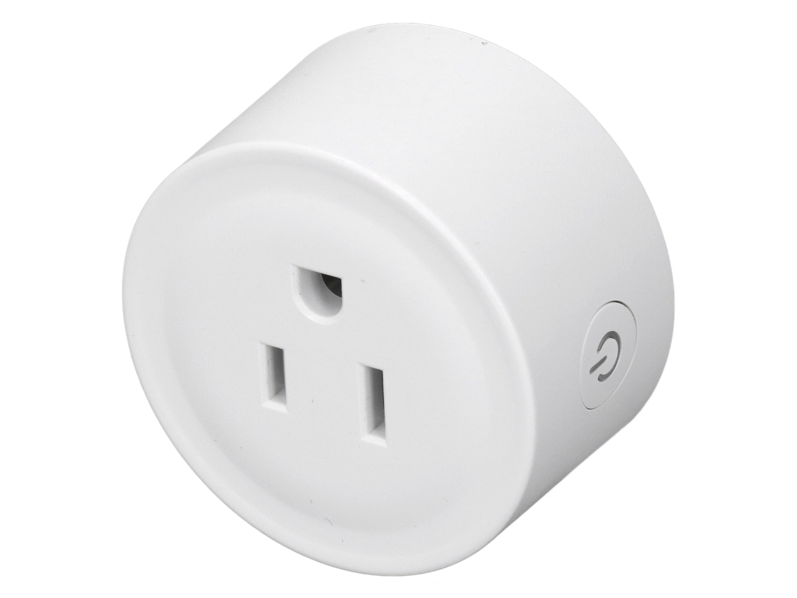Mini controle remoto anti-interferência, função de memória, economia de energia, plugue inteligente WiFi residencial de 100-240 V