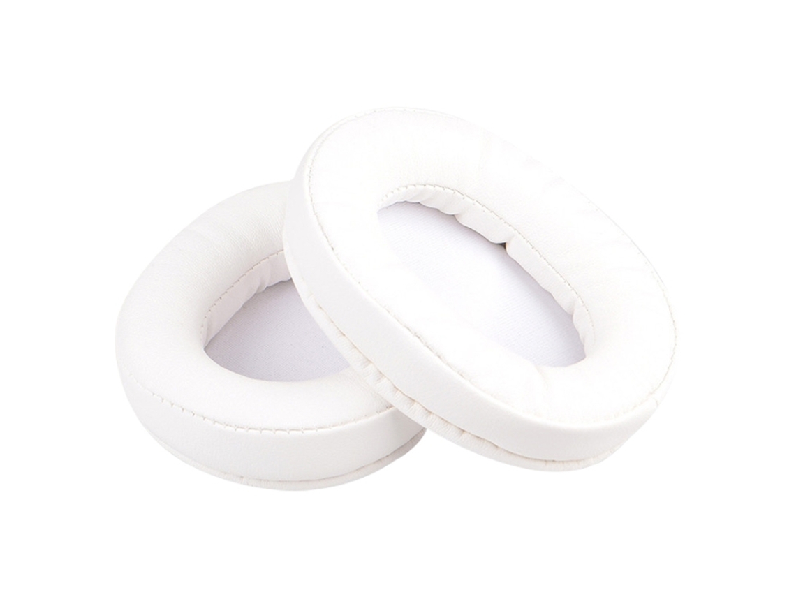 Almofada Para Auscultadores Steelseries Arctis 7x Plus De Orelhas De Esponja Macia Couro Branco