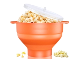 Popcorn Popper Microondas Silicone Pipoca Maker e Máquina de Lavar Louça Tigela de Pipoca e Alça para a Casa