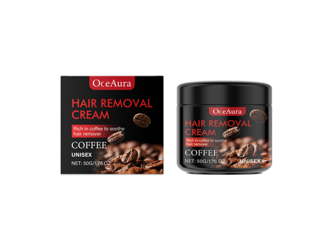 Creme Depilatório Masculino com Café