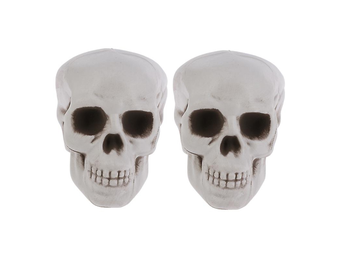 2 Peças de Caveira de Plástico ALLINLESS