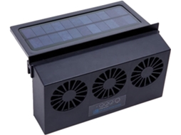 Ventilador Para Carro, Ventilador Solar De Exaustão Para Carro, Troca De Ventilador, Bateria Recarregável, Super Turbina