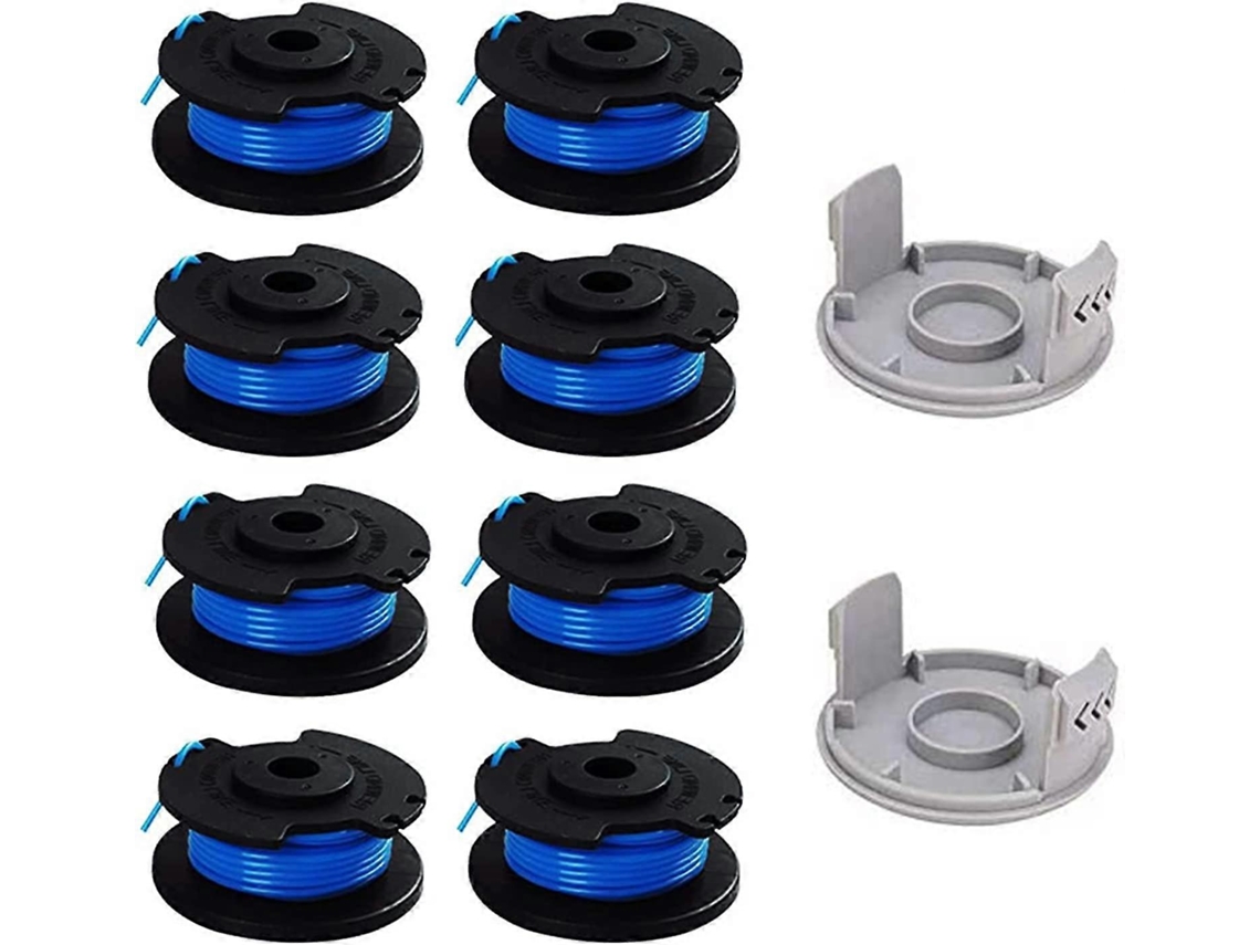 10 rolos de linha cortador Ryobi 18v 24v 40v 0.065 polegadas 11 pés+2 camadas S/MARCA