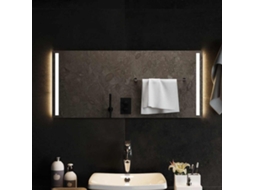 Vidaxl Espelho De Casa De Banho Com Luzes Led 90x40 Cm