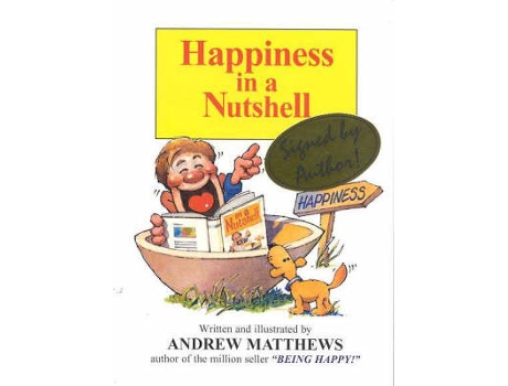 Livro happiness in a nutshell de andrew matthews (inglês)