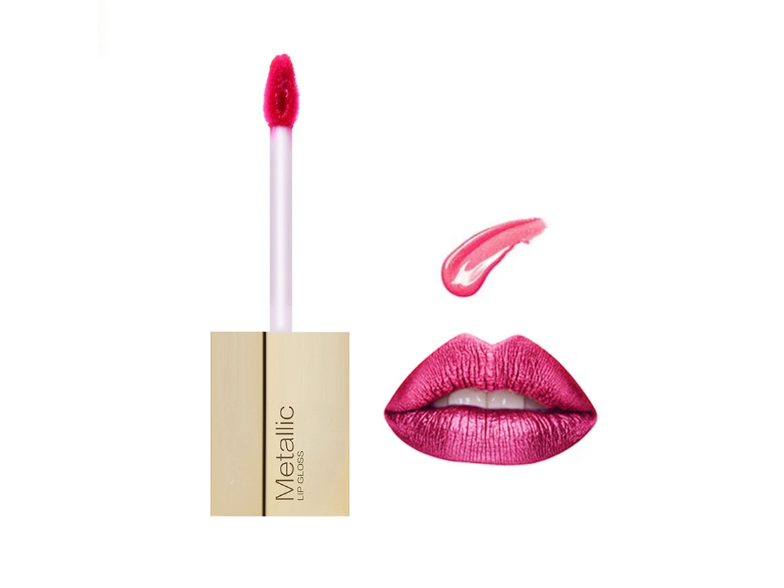 Labial Matte Impermeable Hidratante Largo Duración No Pegajoso Brillo Líquido 05
