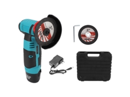 Esmerilhadeira Angular Sem Fio 12v 1500mah Mini Portátil para Lixamento e Corte com Bateria S/MARCA
