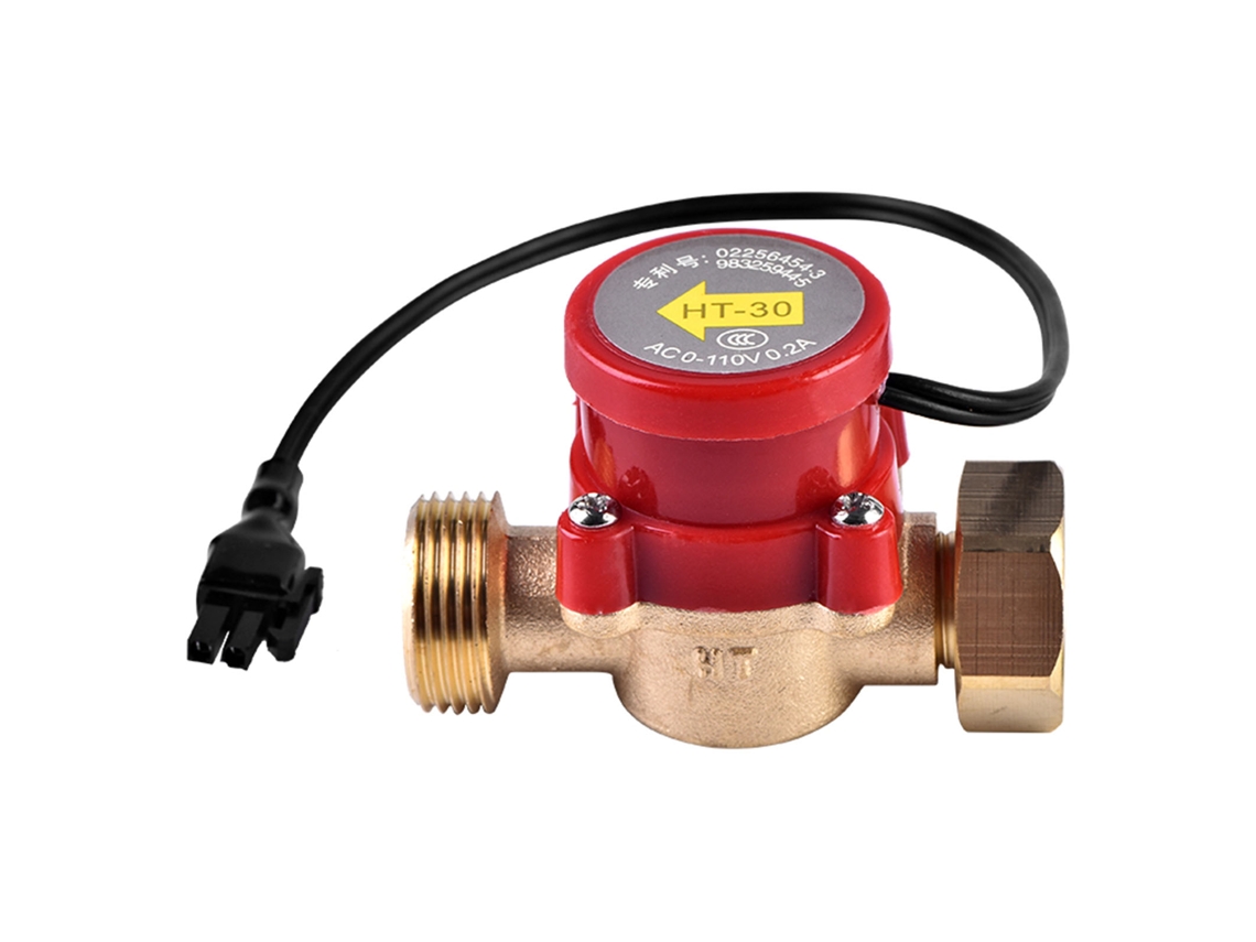 Laxiscreed Sensor De Fluxo De Água Com Interruptor G3/4" Para Bombas, Ac 0-110v