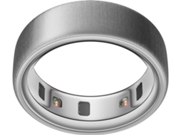 Smart Ring OURA Ring 4 - (Outlet Grade A - Prata Escovada - Tamanho 6)