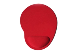 Almohadilla de Ratón Con Reposo de Muñeca Ergonómico Espuma Eva Suave para Oficina Y Juegos Rojo Pequeño Cintura