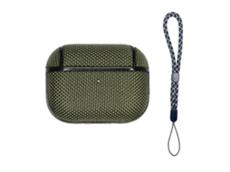 Capa impermeável de nylon para AirPods Pro 2 com cabo. GIECY