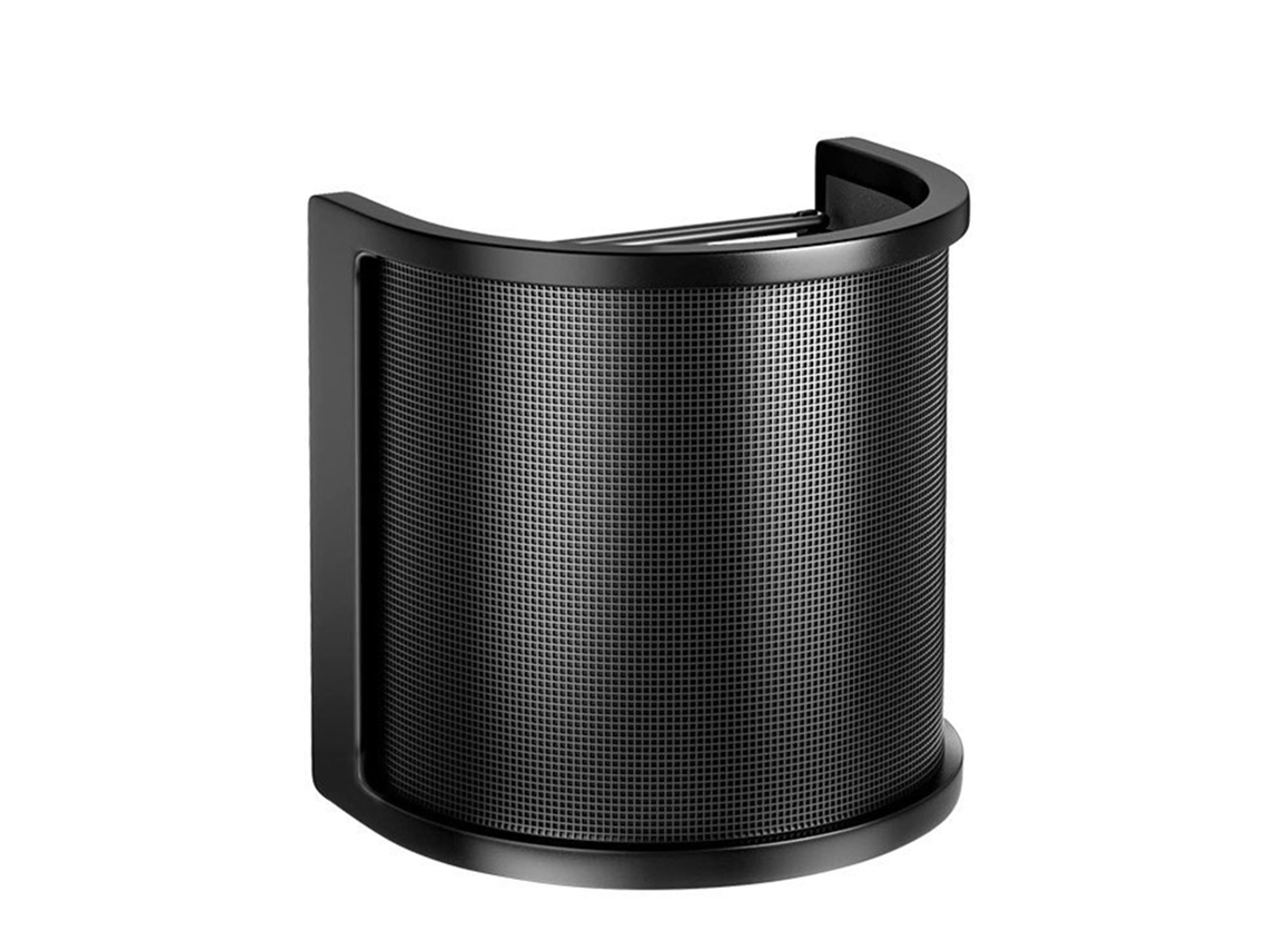 2026 filtro Antipop para Microfone, Filtro de Microfone com Malha Metálica, Filtro de Microfone em U para Estúdio