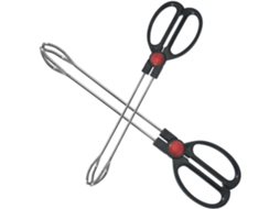 Conjunto De 2 Pinças Cozinha Em Aço Inoxidável, Utensílios Práticos Para Churrasco E Multifuncionais Eventos Refeições