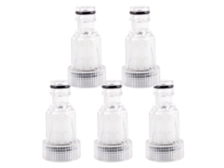 Adaptador De Torneira Laxiscreed Universal, Transparente E Prático Para Facilitar A Ligação