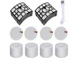 Filtros Laváveis Para Aspirador De Pó Shark Nv601uk, Nv601ukt,