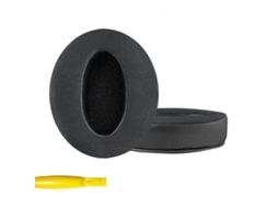 Almofadas Zruxe Para Auscultadores Sennheiser Hd 4.50bt Gel Refrescante Preto (espuma De Memória, Isolamento Sonoro)