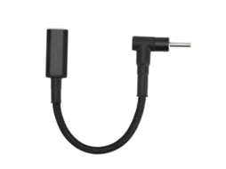 2026zentro-adaptador Usb C Fêmea Para Dc Macho 2.5x0.7mm 100w 5a 20v Carregamento Rápido Pd Para Notebook
