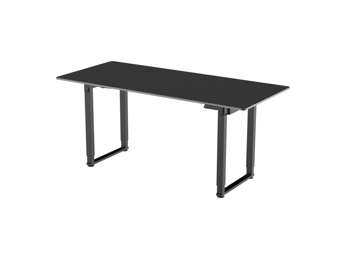 Secretária Ajustável em Altura Kirkkonummi Aglomerado 180X80Cm Preto PRO.TEC