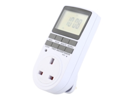 Laxiscreed Interruptor De Tomada Com Temporizador Inteligente, 10 Programações E Tela Lcd Ampla
