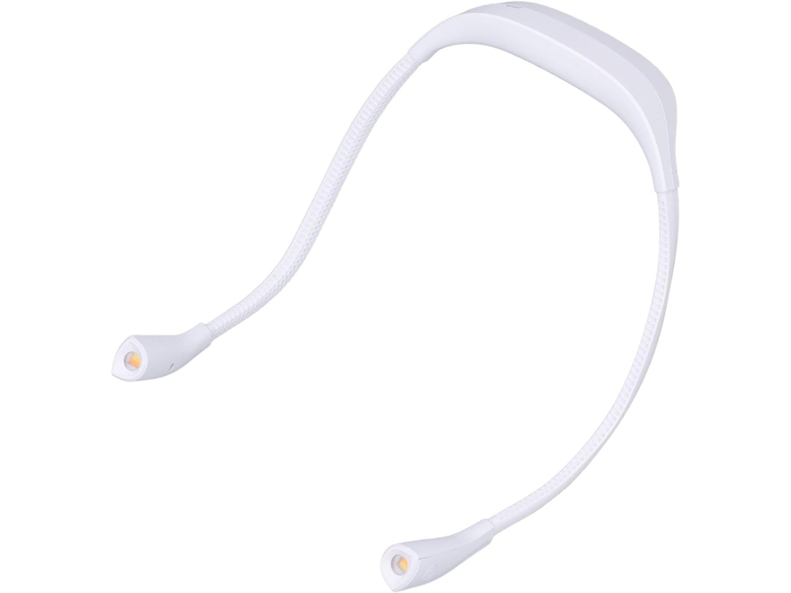 Luminária De Leitura Led Para O Pescoço, Luminária De Led Suspensa Com Braços Dobráveis, Recarregável Via Usb, Luz De