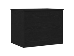 Caixa de Armazenamento Carvalho Preto 60 X 42 X 46 Cm MAISON EXCLUSIVE