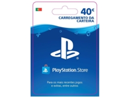 Cartão de Carregamento PlayStation Wallet 40 Euros (Formato Digital)