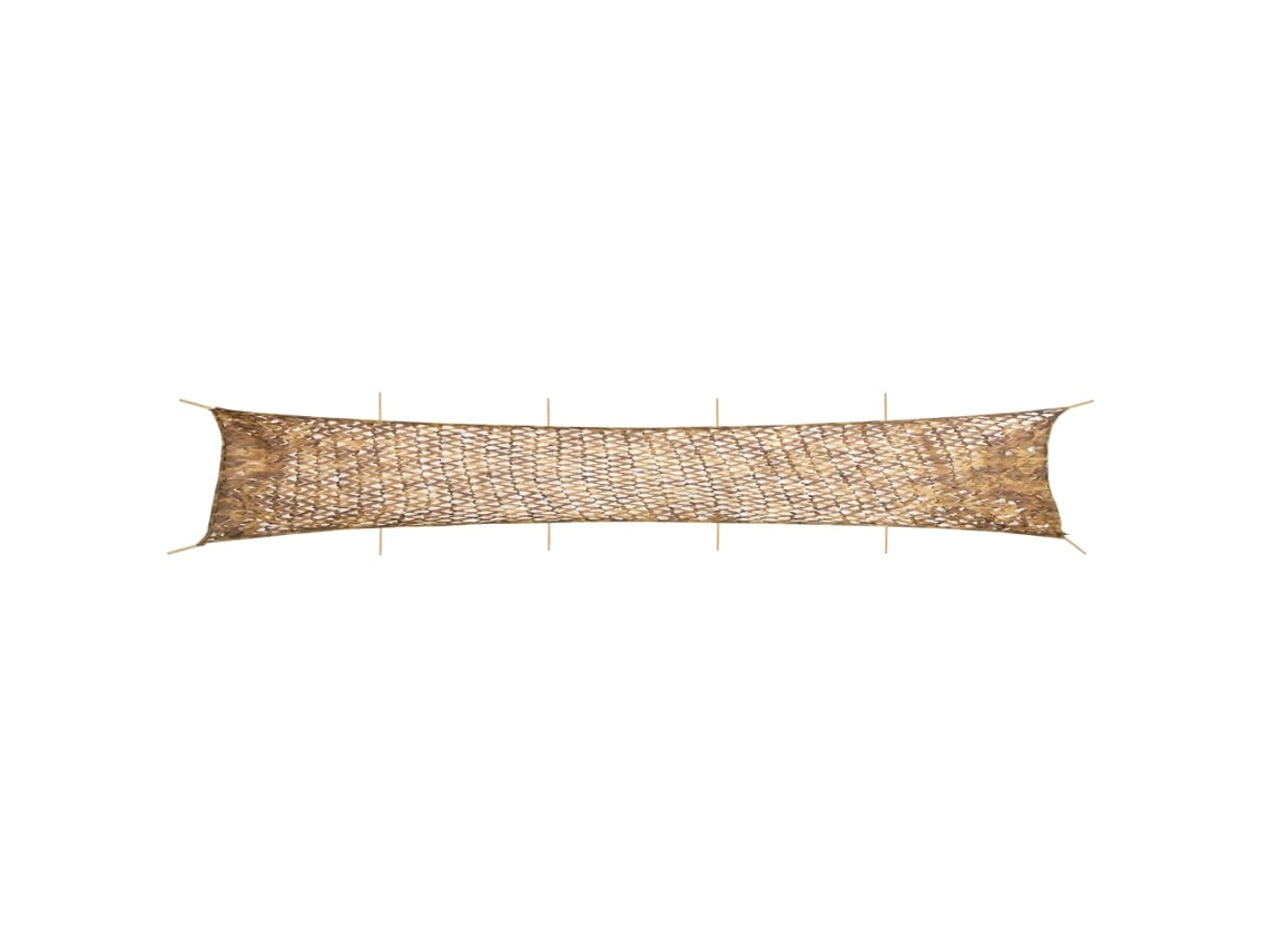 Rede De Camuflagem Vidaxl Bege Poliéster (1038x137 Cm)