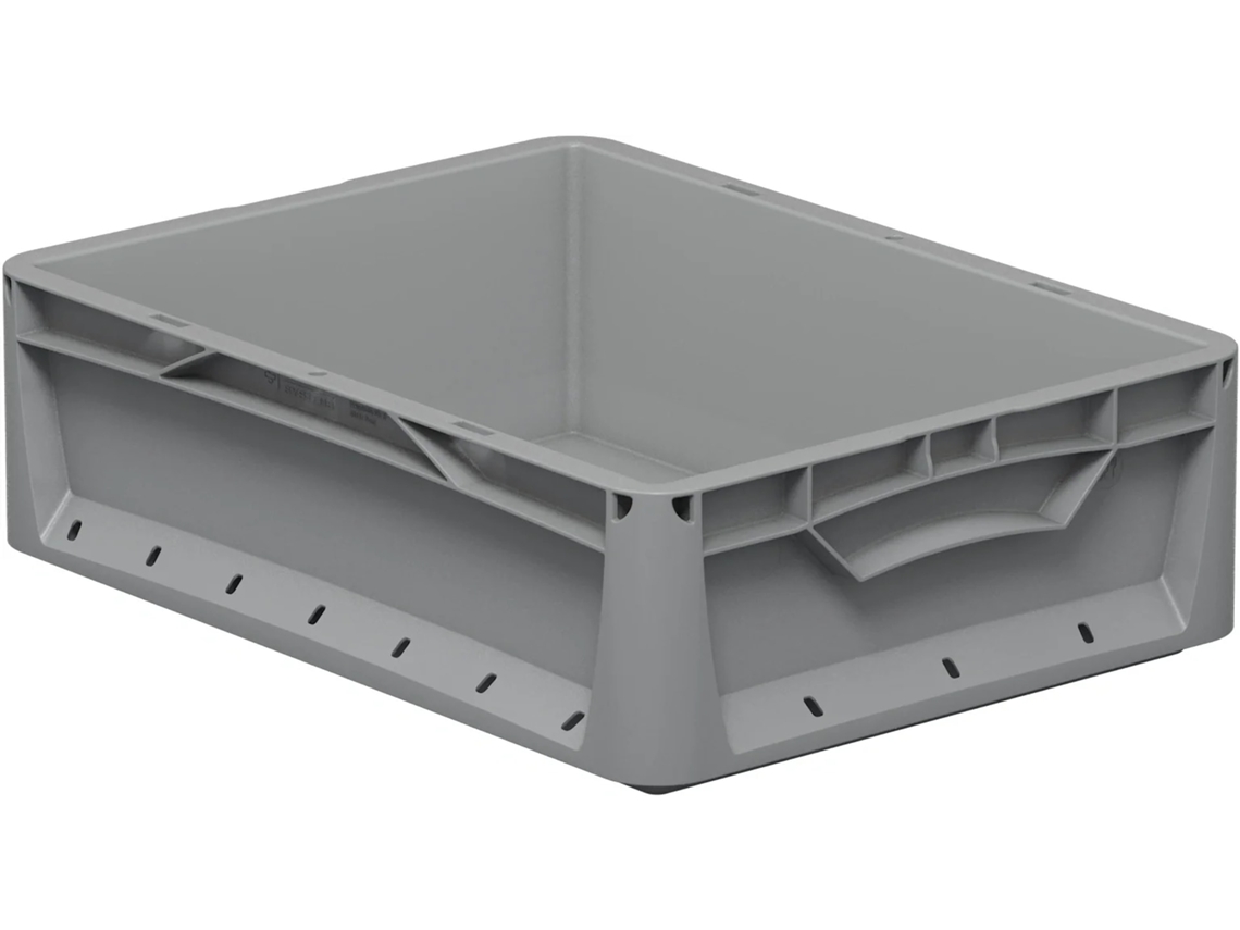 Eurobox 40x30x12cm Cinza 11,4 L