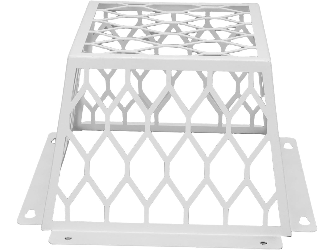 Grade De Proteção Contra Pássaros Em Aço Para Secadora De Alta Potência E Coifa De Ventilação.