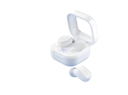 Auriculares Bluetooth True Wireless 5.0s Pendurados Sem Fio Verdadeiros com Estojo de Carregamento Branco