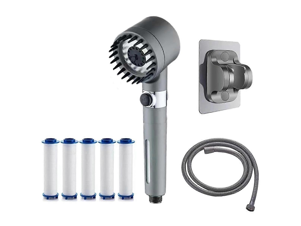 Chuveiro Turboshower Multifuncional Massagem Portátil Chuveiro Ajustável Turbocharge Chuveiro Nostalgia88