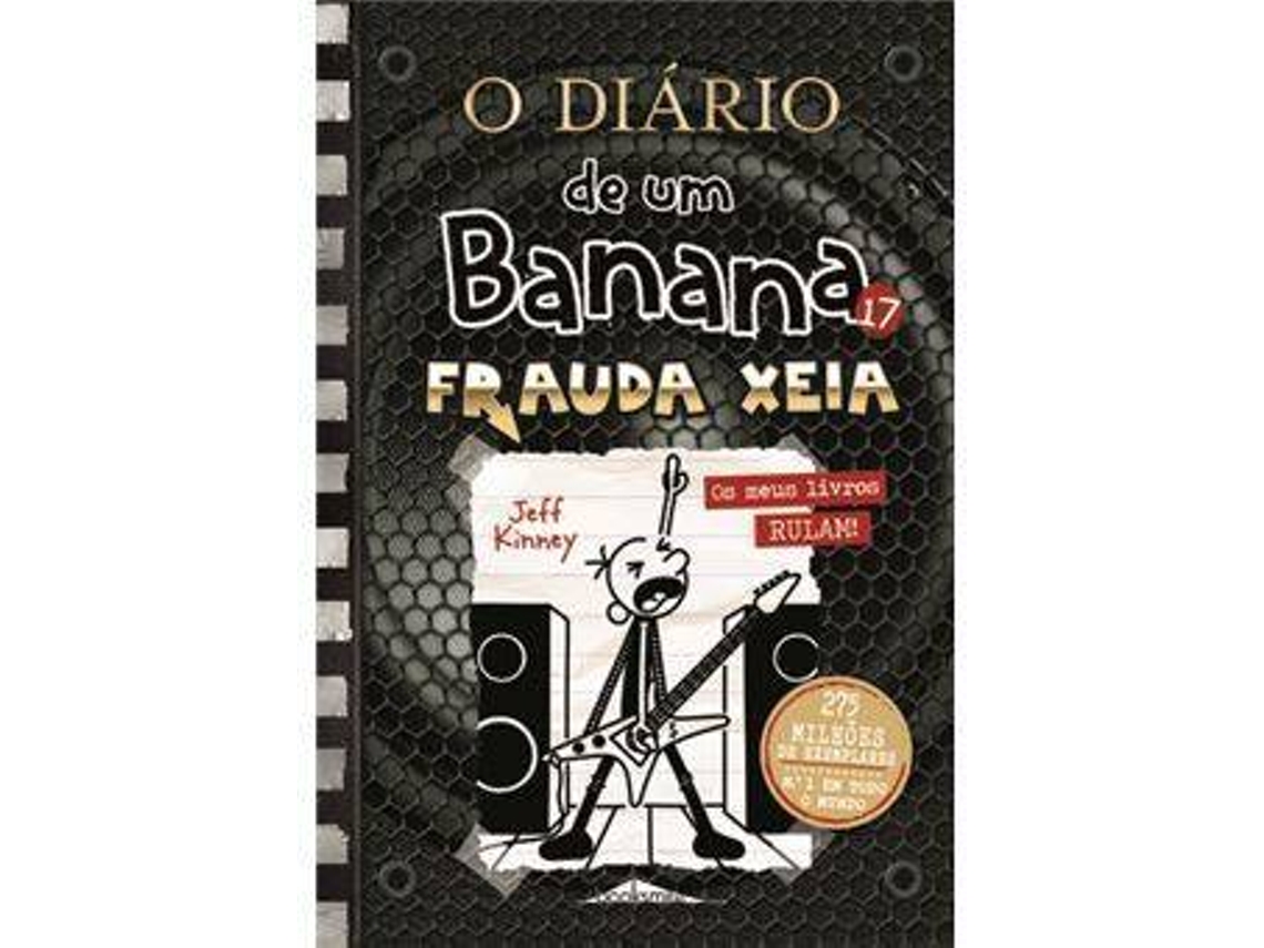 Livro O Diário de um Banana - Livro 17: Frauda Xeia de Jeff Kinney (Português)