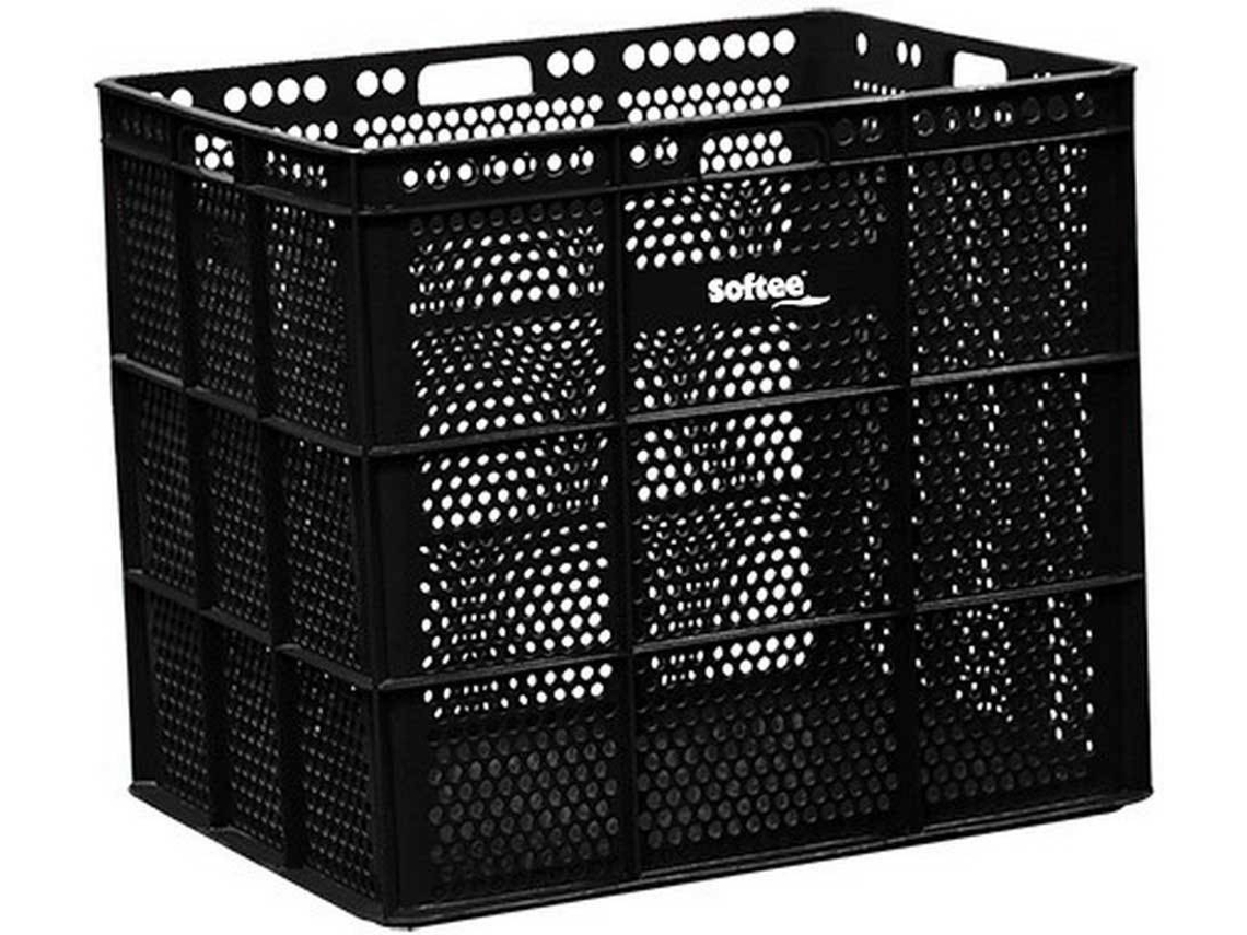 Caixa de Plástico SOFTEE Preto (47.5x53.5x62 cm)