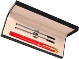 Conjunto De Canetas Elegantes Jojofuny Em Metal Com Tinta Preta E
