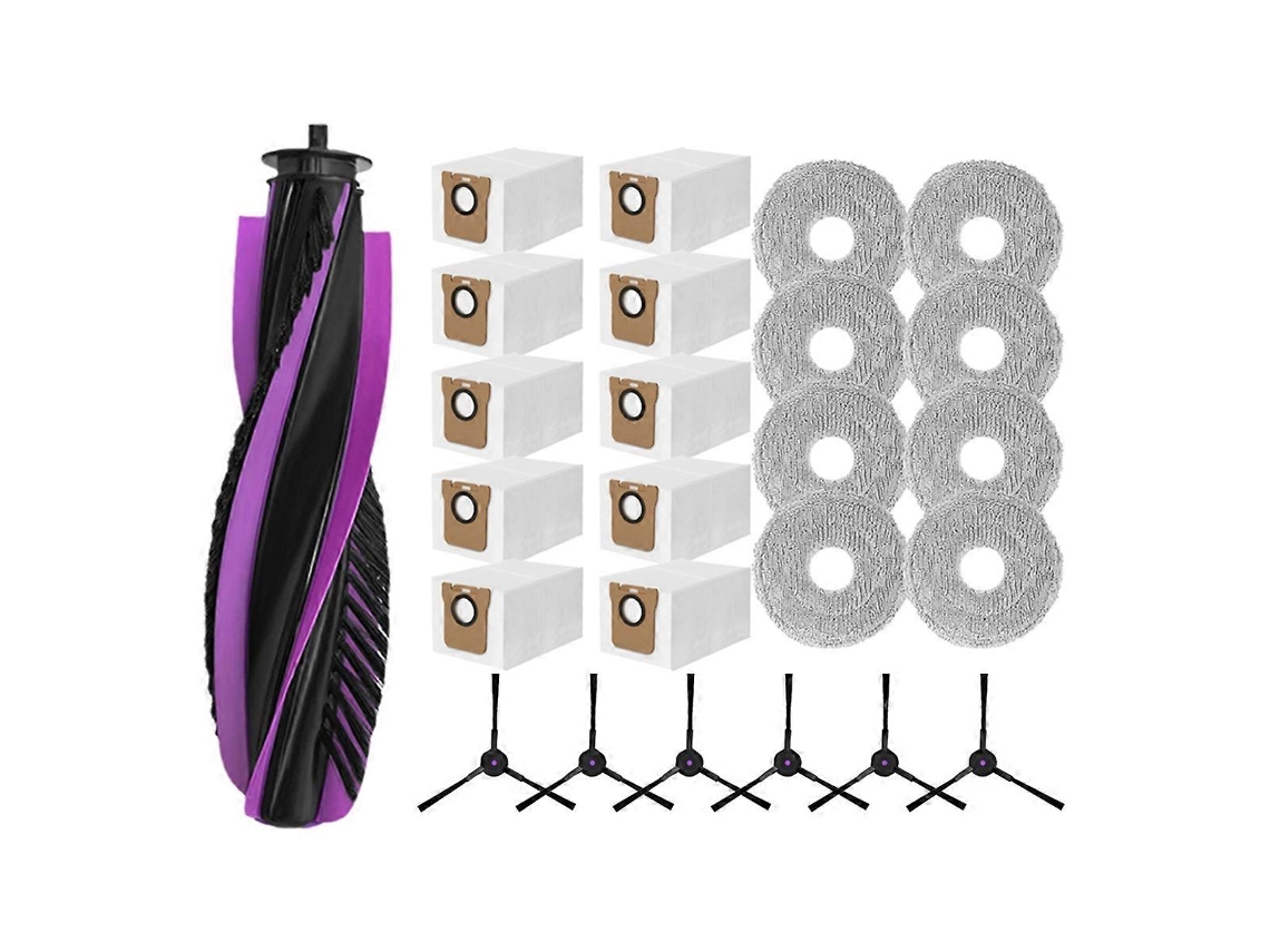 Kit Com 25 Peças De Acessórios De Reposição Para O Aspirador Robô P20 Pro