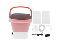 Máquina de lavar compacta dobrável 1kg com cesto de drenagem para viagens, apartamentos e caravanas LAXISCREED