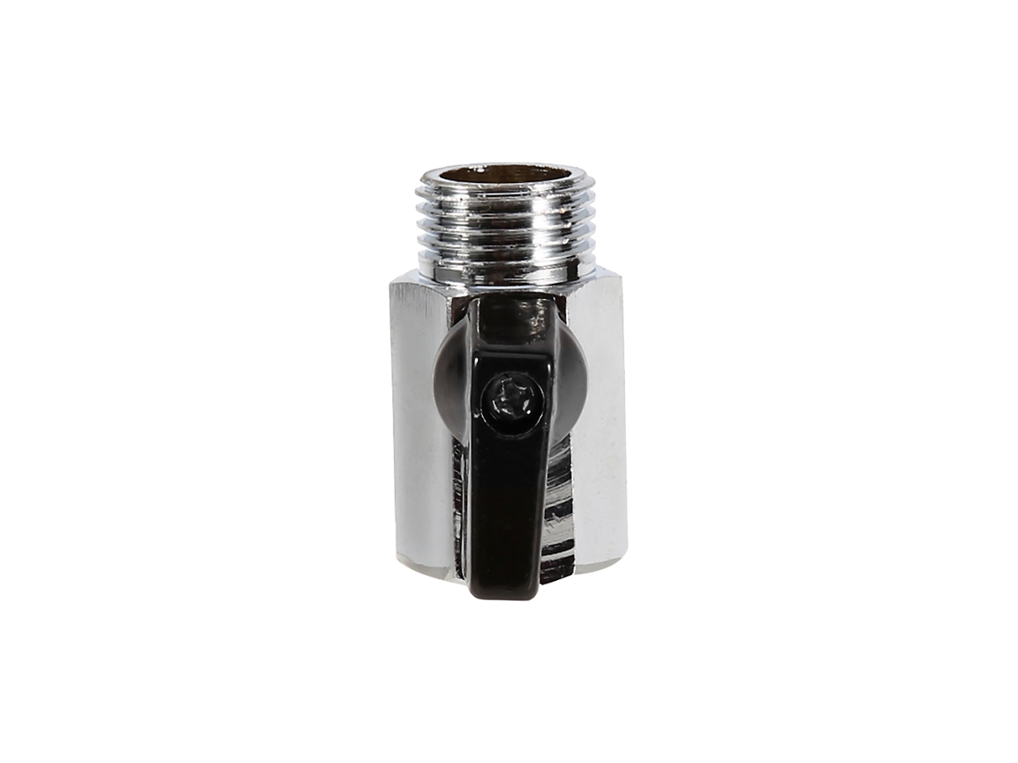 Válvula De Esfera Laxiscreed 1/2" Com Roscas Macho E Fêmea Para Compressores De Ar