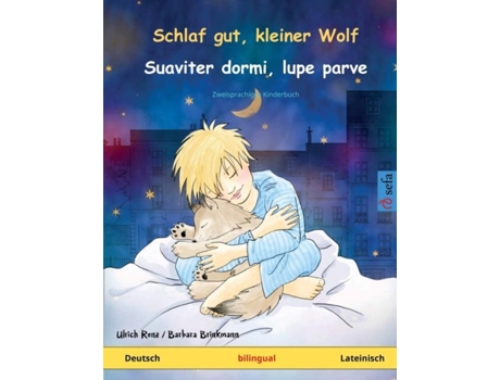 Livro Schlaf Gut, Kleiner Wolf - Suaviter Dormi, Lupe Parve De Ulrich Renz (inglês)