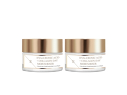 2x Creme de Dia com Ácido Hialurônico e Colágeno 50ml