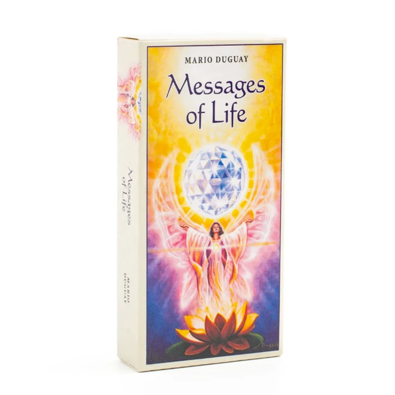 Tarot Mensagem da Vida Cartas Oráculo de 54 Cartas MDUG (versão em Inglês)