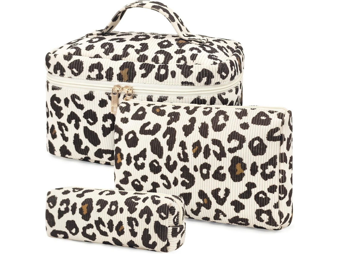 Kit 3 Nécessaires Algodão Cotelê