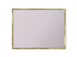 Magnetic Board Beige Pink For The Living Room Espelharte (80x60 Cm)
