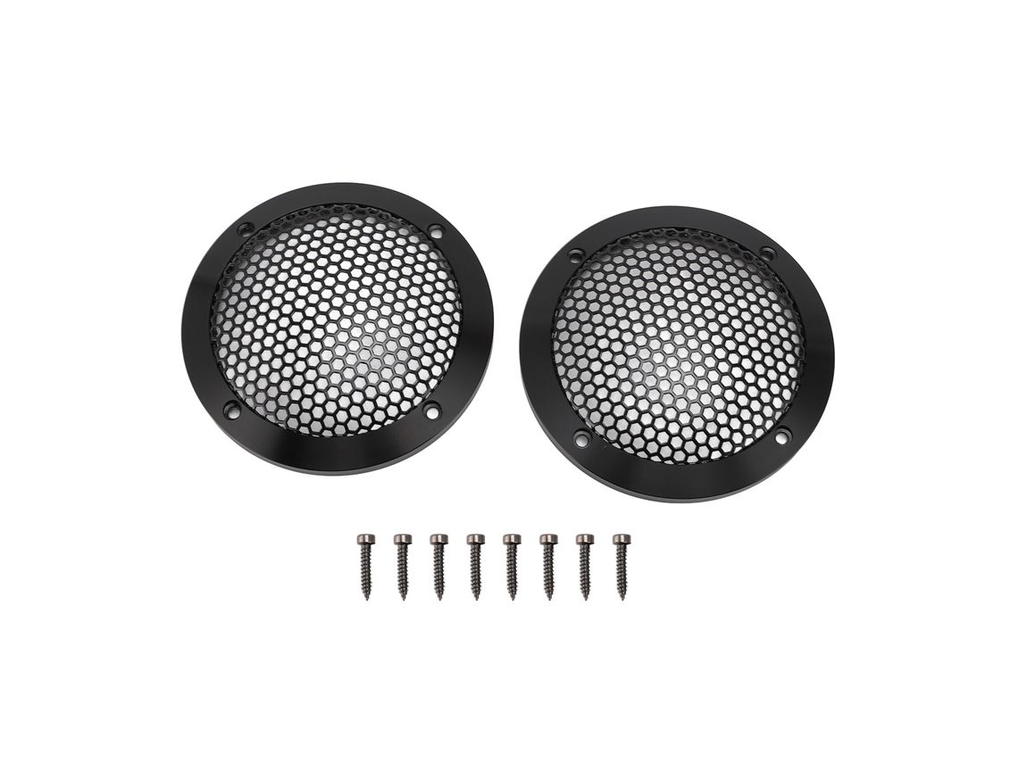 Aetheria 2pcs Grade de Alto falante Redonda de Ferro e Alumínio 92mm para Home Theater e Carro
