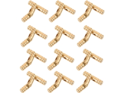 Dobradiças Cilíndricas Ocultas De Cobre Kisangel, 30 Peças, 5x22mm, Dobradiças Invisíveis Para Caixas De Joias Madeira