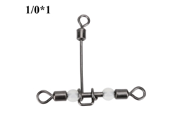 Conectores Pescaria T Forma Duráveis 10pcs