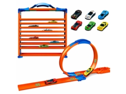 Pista De Corridas Com 6 Carrinhos Bk Tx066806 Multicores