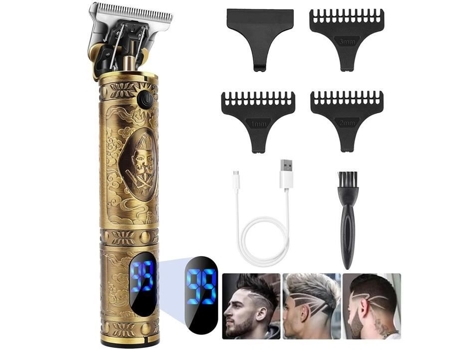 Tondeuse De Cabelo Para Homens Aburnudre Multifuncional Para Barba, Cabelo, Moustache Recarregável Via Usb Aburnudrey