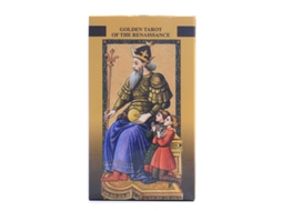 Cartas de Tarô da Renascença Dourada, 12x7, Novas em Folha. MDUG