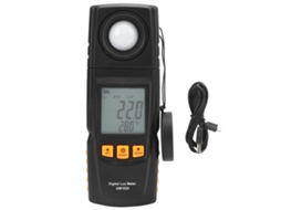 Meter De Iluminância Digital Gm1020 0-200000lx Luxômetro Tester De Luz