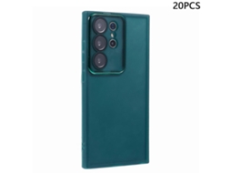 Tkdaddy Compra Em Massa De 20 Peças Para Samsung Galaxy S24 Ultra Capa Galvanizada Moldura De Câmera Capa De Telefone Tpu Recortes Precisos Transparen